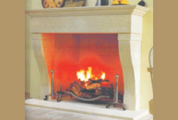 Picture of Sandstone Fireplace
